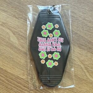 Retro Motel Style‎ Keychain Lot Sassy Phrases Y2K Aesthetic Key Tags NEW